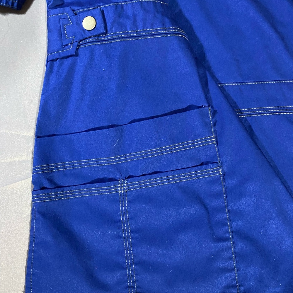 Dickies Royal Blue Workwear 4XL Scrub Top Women’s #2018 - Picture 7 of 9